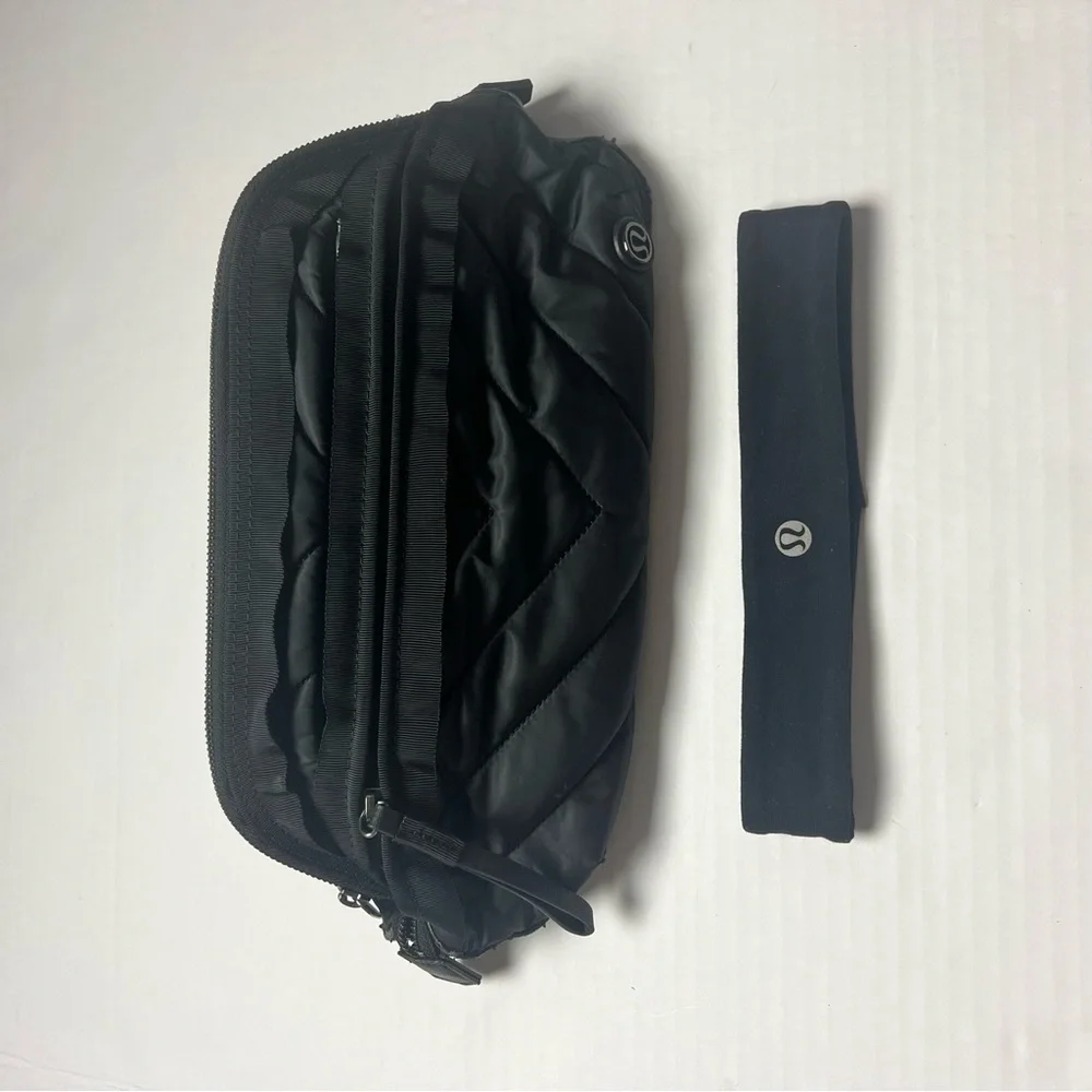 lululemon athletica black quilted